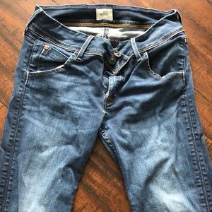 Hudson Collins skinny crop denim